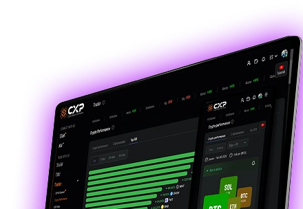 Crypto Performance - Muestra en tiempo real qué activos están subiendo y cuáles cayendo